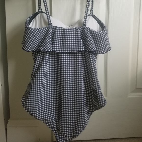 Adjustable strap maternity swimsuit - Picture 2 of 3